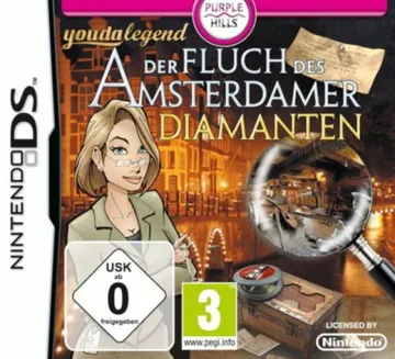 Youda Legend - The Curse of the Amsterdam Diamond (Europe) (En,Fr,De) (NDSi Enhanced) box cover front